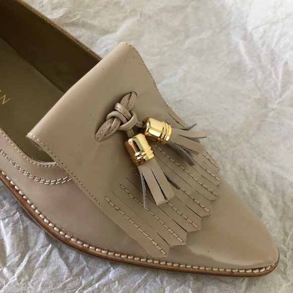 9M Stuart Weitzman Metaltass Patent Leather Loafer - Picture 6 of 15